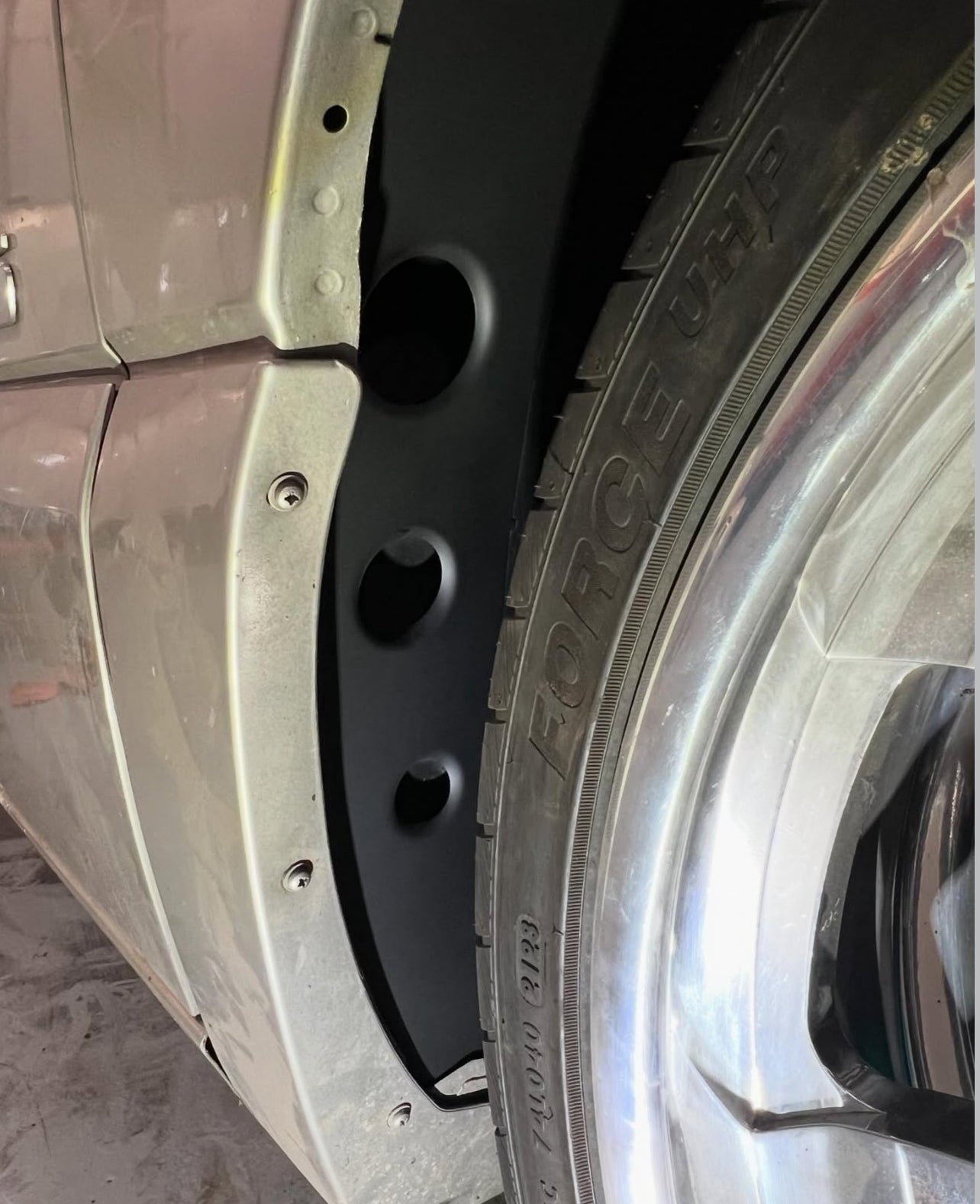 GM Front Wheel Splash Guards