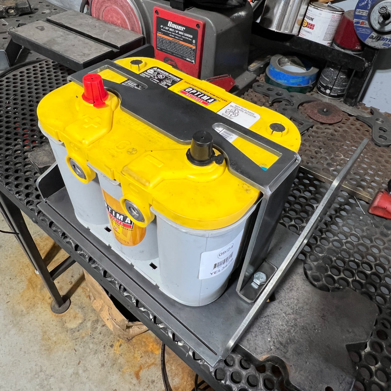 GM Battery Relocation Tray