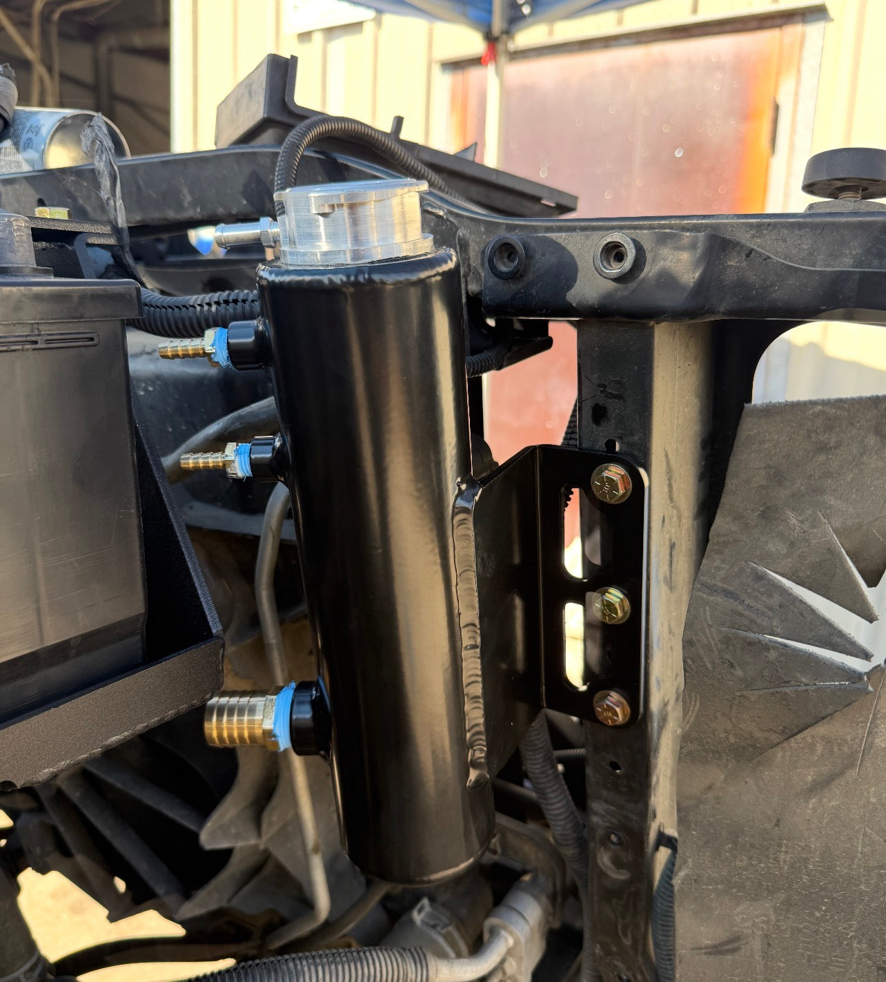 GM Billet Coolant Tank