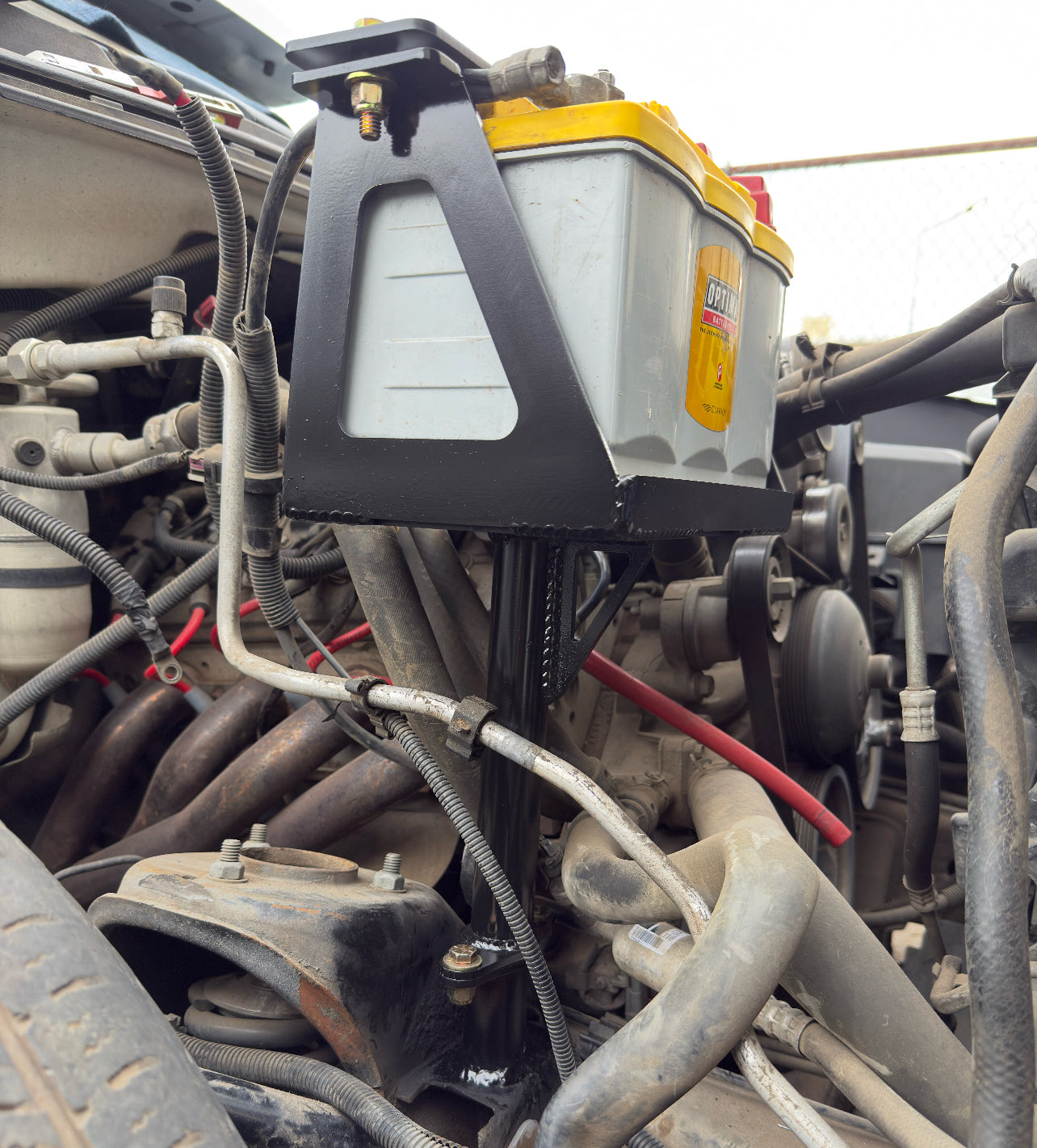 GM Battery Relocation Tray